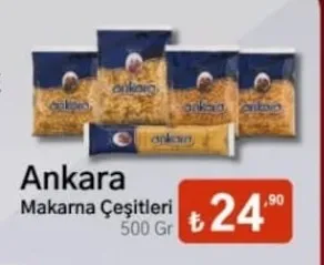 Ankara Makarna Çeşitleri 500 Gr