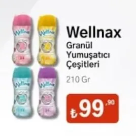 Wellnax Granül Yumuşatıcı Çeşitleri 210 Gr