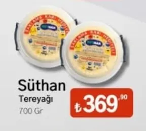 Süthan Tereyağı 700 Gr