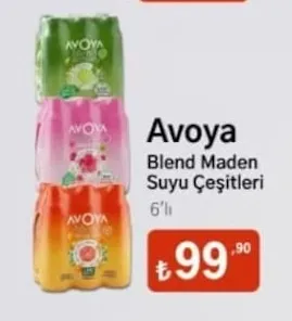 Avoya Blend Maden Suyu Çeşitleri 6'Lı