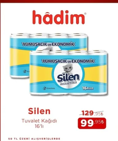 Silen Tuvalet Kağıdı 16'Lı