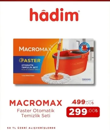 Macromax Faster Otomatik Temizlik Seti