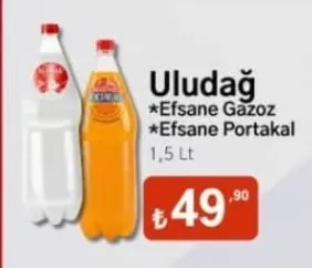 Uludağ Efsane Gazoz 1,5 Lt