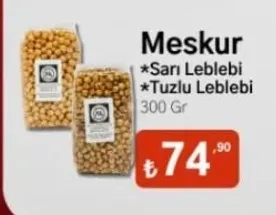 Meskur Sarı Leblebi 300 Gr