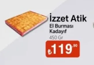 İzzet Atik El Burma Kadayıf 450 Gr