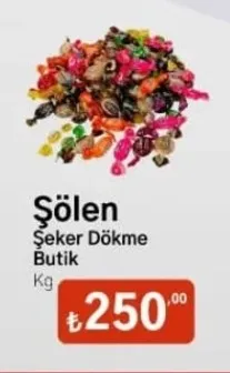 Şölen Şeker Dökme Butik Kg