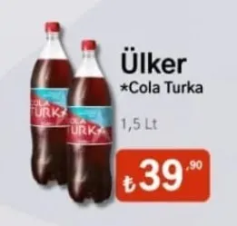 Ülker Cola Turka 1,5 Lt