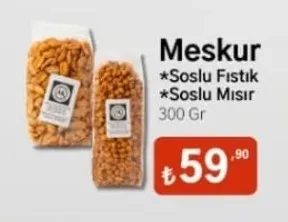 Meskur Soslu Fıstık 300 Gr