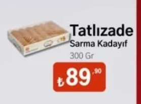 Tatlızade Sarma Kadayıf 300 Gr