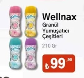 Wellnax Granül Yumuşatıcı Çeşitleri 210 Gr