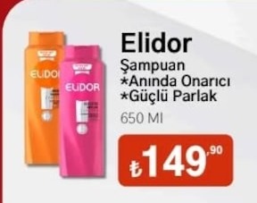 Elidor Şampuan 650 Ml