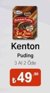Kenton Puding 3 Al 2 Öde