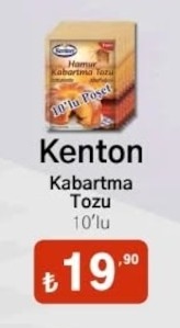 Kenton Kabartma Tozu 10'Lu
