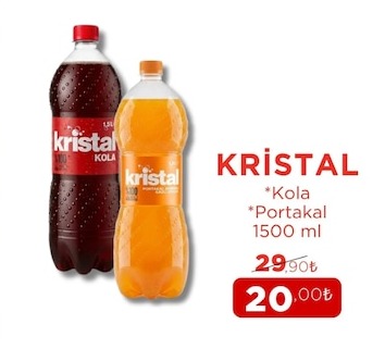 Kristal Kola Portakal 1500 Ml