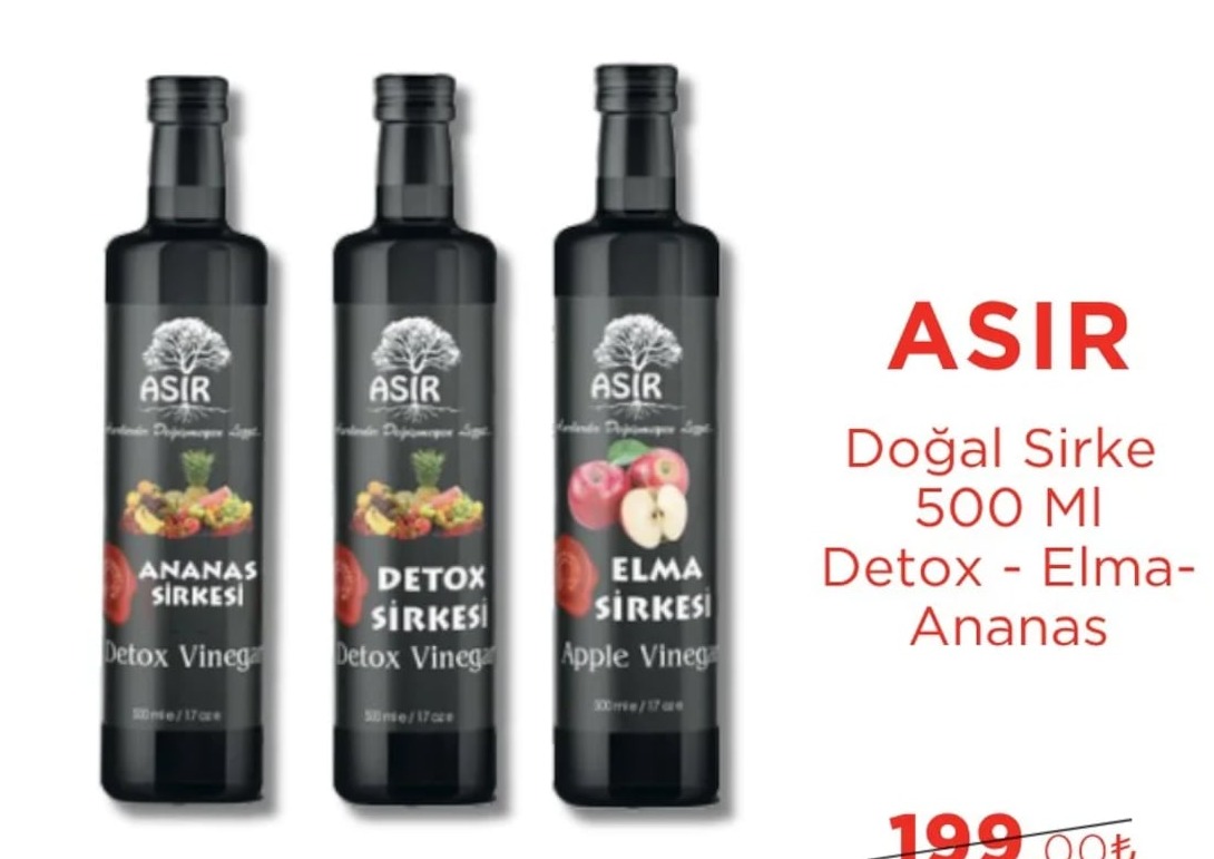 Asir Doğal Sirke 500 Ml