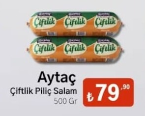 Aytaç Çiftlik Piliç Salam 500 Gr