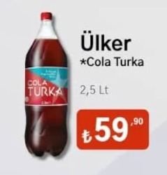 Ülker Cola Turka 2,5 Lt