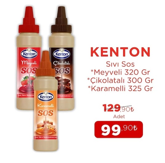 Kenton Sıvı Sos Meyveli 320 Gr