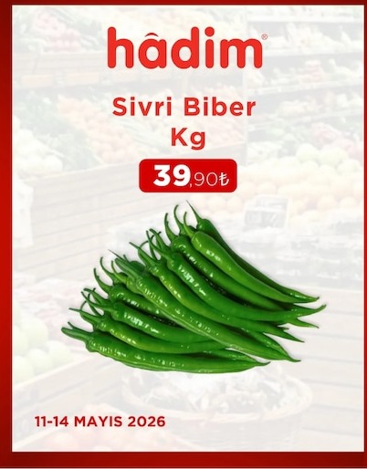 Hadim Sivri Biber Kg