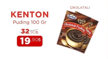 Kenton Cikolatali Puding 100 Gr