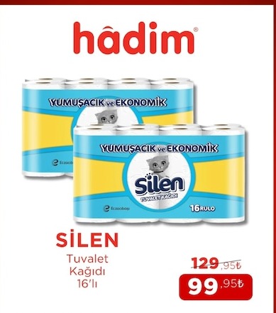 Silen Tuvalet Kağıdı 16'Lı