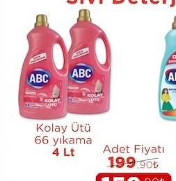 Abc Kolay Ütü 4 Lt