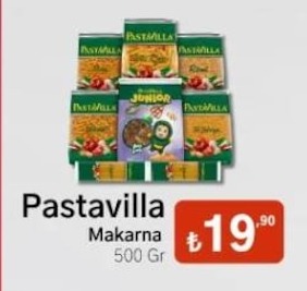 Pastavilla Makarna 500 Gr