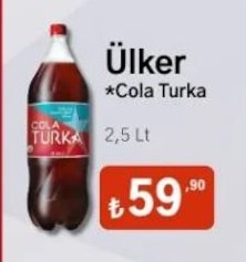Ulker Cola Turka 2,5 Lt