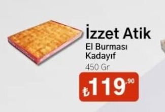 İzzet Atik El Burması Kadayıf 450 Gr