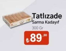 Tatlızade Sarma Kadayıf 300 Gr