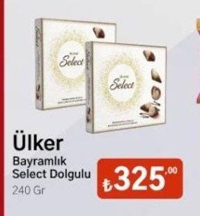 Ülker Bayramlık Select Dolgulu 240 Gr