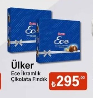 Ülker Ece İkramlık Çikolata Fındık