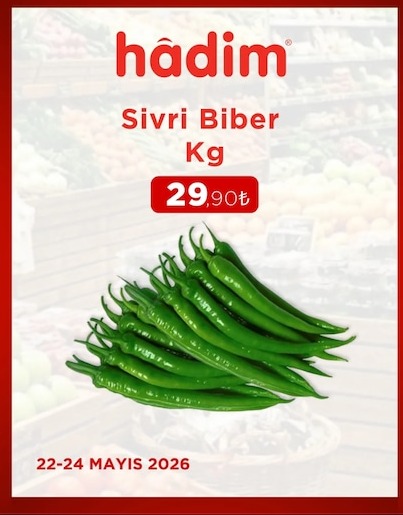 Sivri Biber Kg