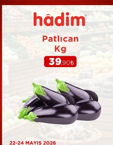 Hadim Patlıcan Kg