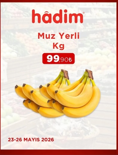 Hadim Muz Yerli Kg
