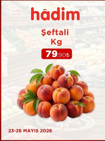 Hâdim Şeftali Kg