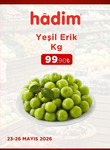 Hâdim Yeşil Erik Kg