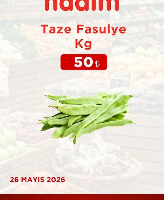 Taze Fasulye Kg