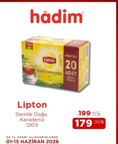 Lipton Demlik Doğu Karadeniz 120'Li