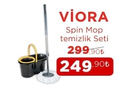 Viora Spin Mop Temizlik Seti