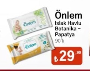 Önlem Islak Havlu Botanika - Papatya 90'Lı