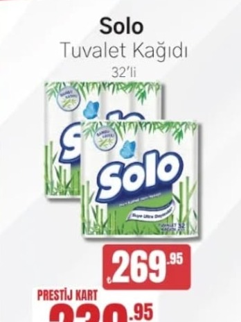 Solo Tuvalet Kağıdı 32'Li