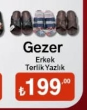 Gezer Erkek Terlik Yazlık