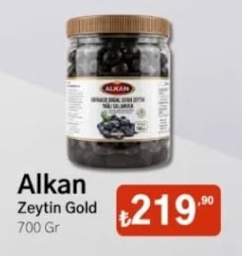 Alkan Zeytin Gold 700Gr
