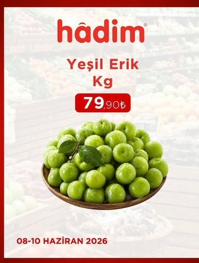 Yeşil Erik Kg