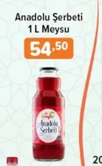 Anadolu Şerbeti 1 L Meysu