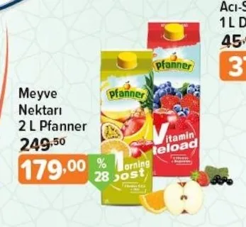 Meyve Nektarı 2 L Pfanner