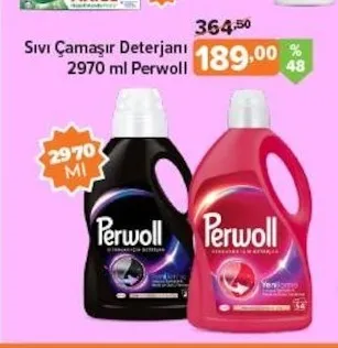 Sıvı Çamaşır Deterjanı 2970 Ml Perwoll