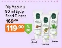 Diş Macunu 90 Ml Eyüp Sabri Tuncer