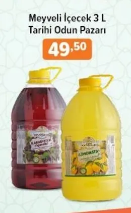Meyveli İçecek 3 L Tarihi Odun Pazarı